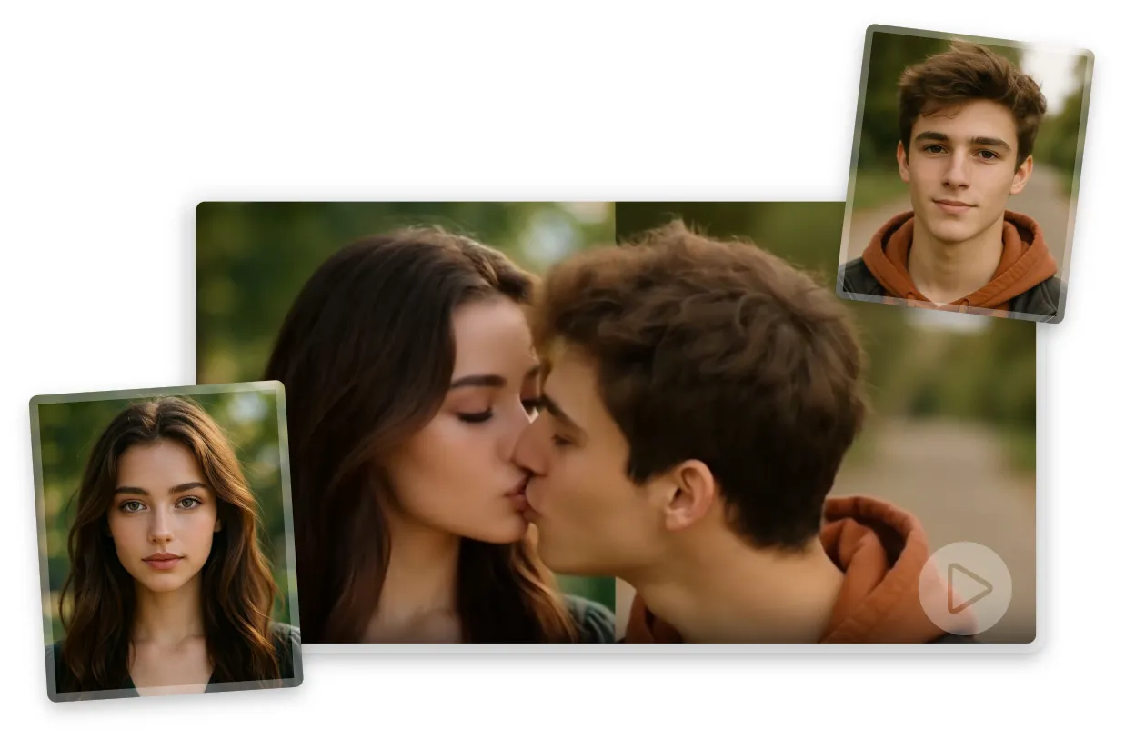 Preserve and Relive Couple Memories with AI French Kiss Videos