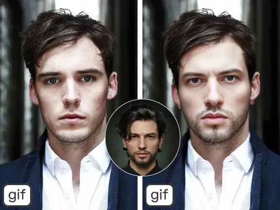 Natural and Flawless GIF Face Swap Effects